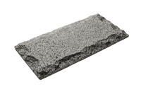 Темно-серая Гранитная плитка Dark Grey, Mushroom под скалу колотая купить в  Тольятти